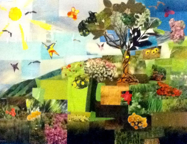 Spring Texture Collage Spring Collage by TheStrengthToGoOn on DeviantArt