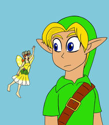 Young Link and Fairy Daisy
