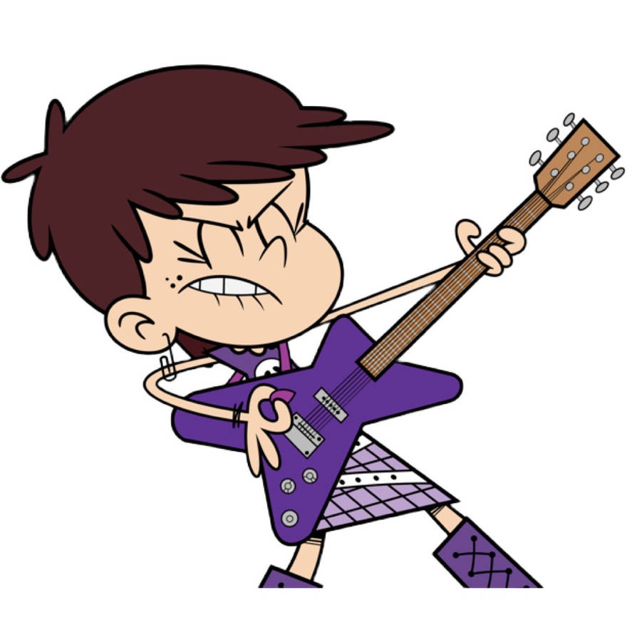 Luna Loud Jamming by matrixoffun12345 on DeviantArt