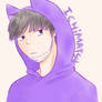 Cat hoodie Ichimatsu