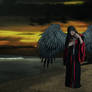 Dark Beach Angel