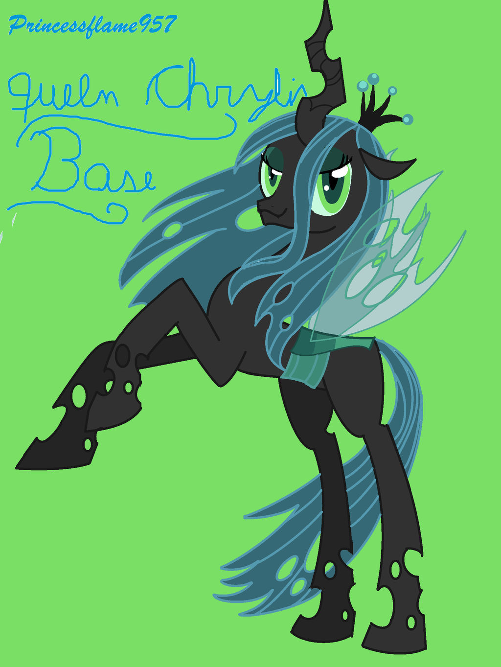 Queen Crysalis Base By Princessflame957 On Deviantart Queen Crysalis Base By Princessflame957 On Deviantart