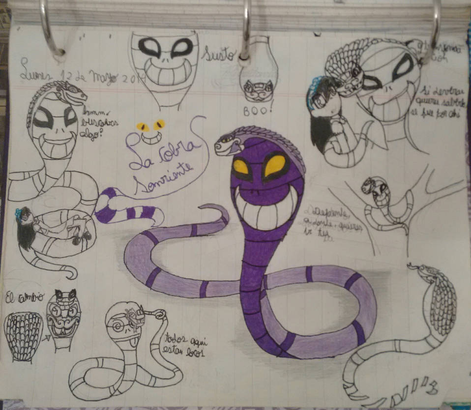 La Cobra Sonriente Sketch By Princessflame957 On Deviantart La Cobra Sonriente Sketch By Princessflame957 On Deviantart