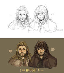 the hobbit - Fili and Kili