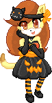 Pixel-Halloween-Daniela-the-Cat by CuteyTCat