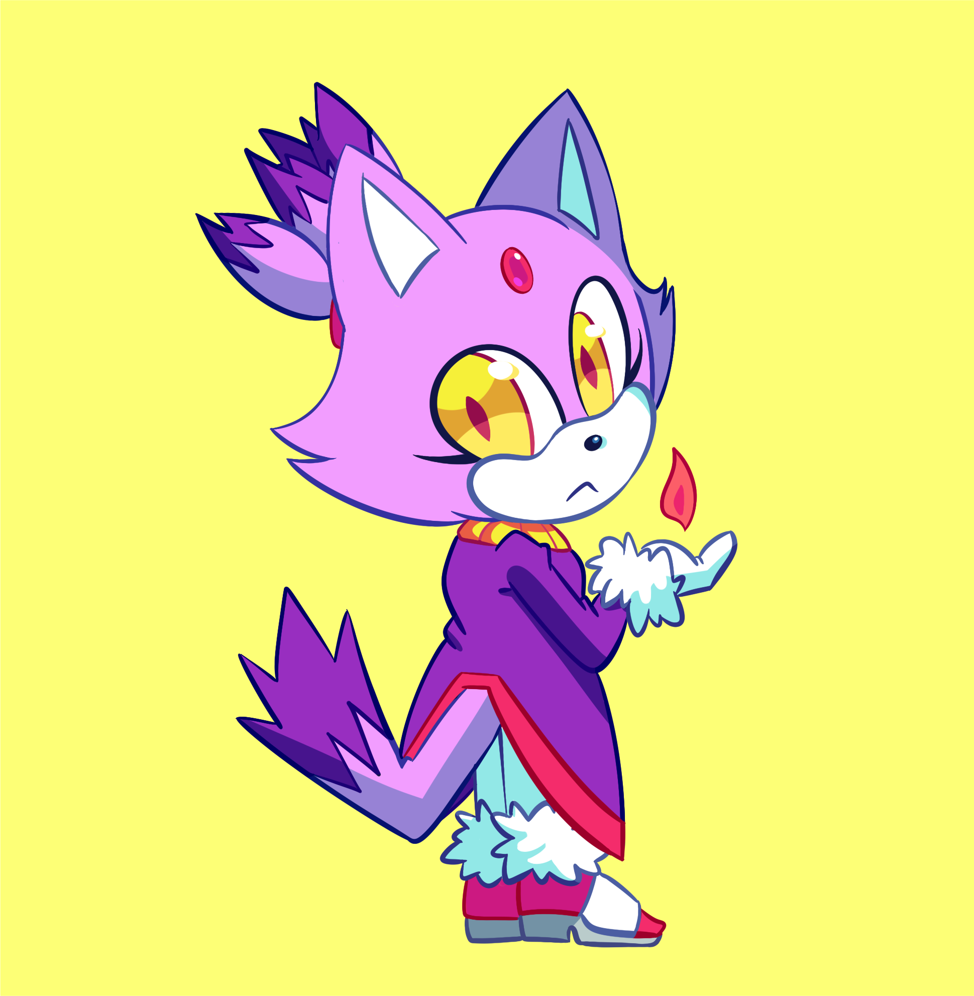 Blaze The Cat