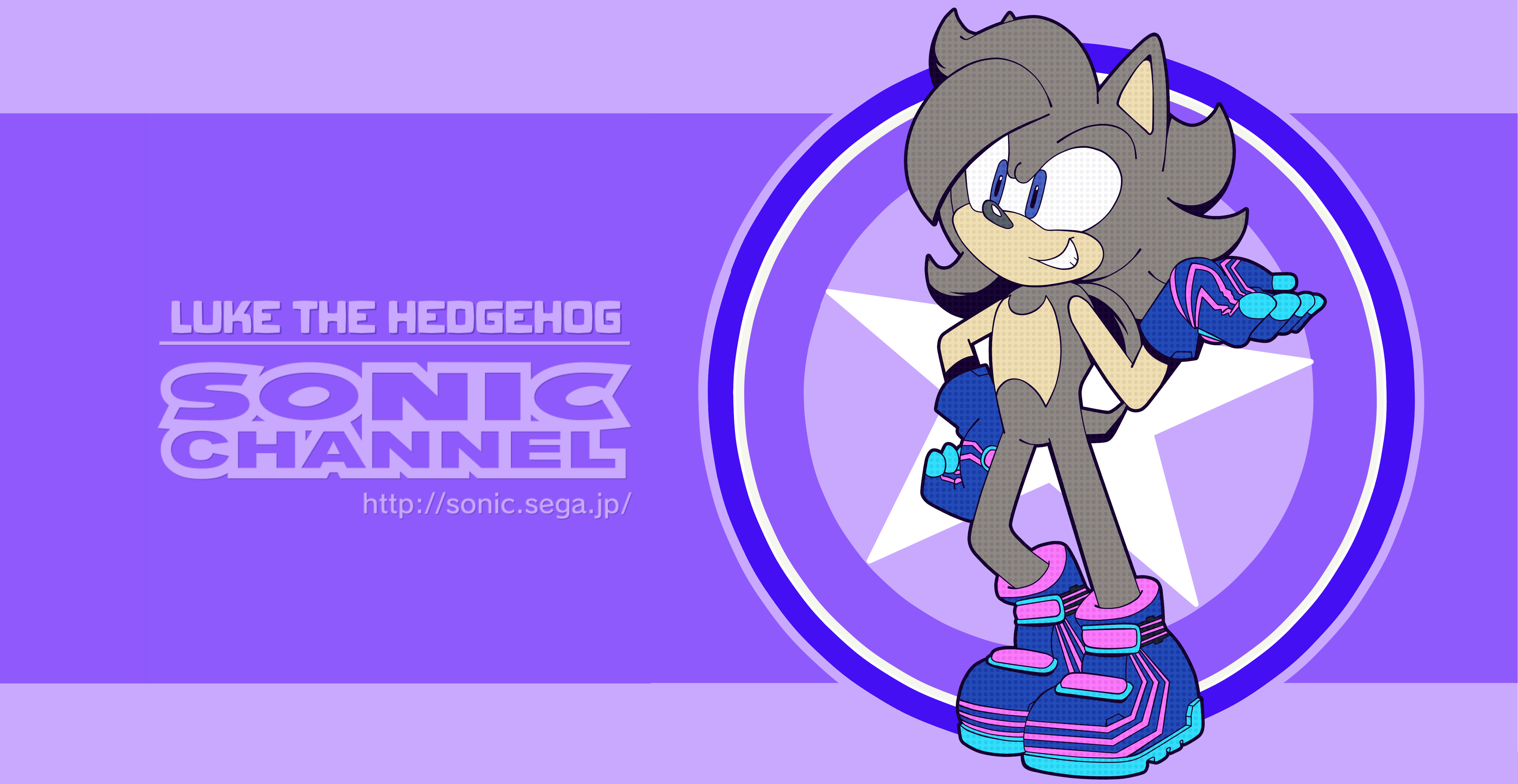 Sonic Channel Luke The Hedgehog