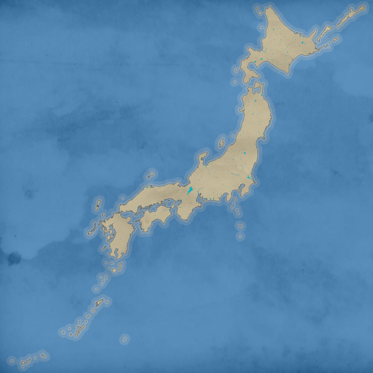 Inverted Japan Map Map of Japan by draftiss on DeviantArt