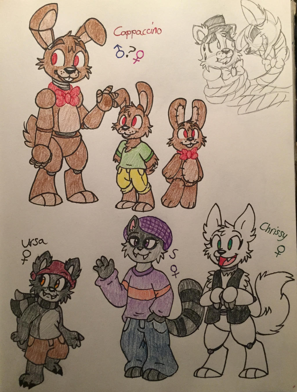 Axewchao Rito Deviantart FNaF Characters by AxewChao on DeviantArt