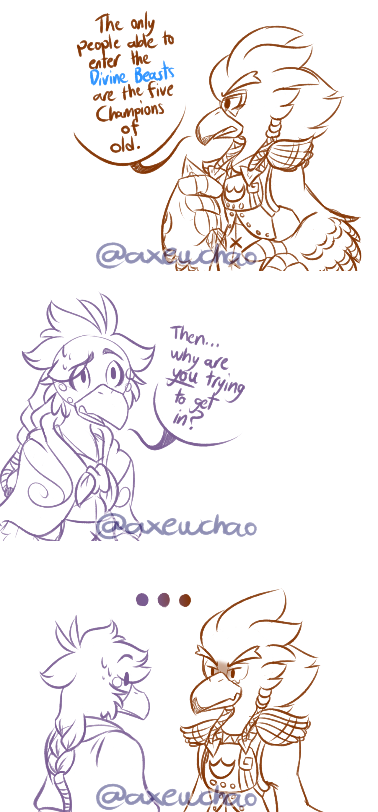 Axewchao Rito Deviantart It's An Honest Question by AxewChao on DeviantArt