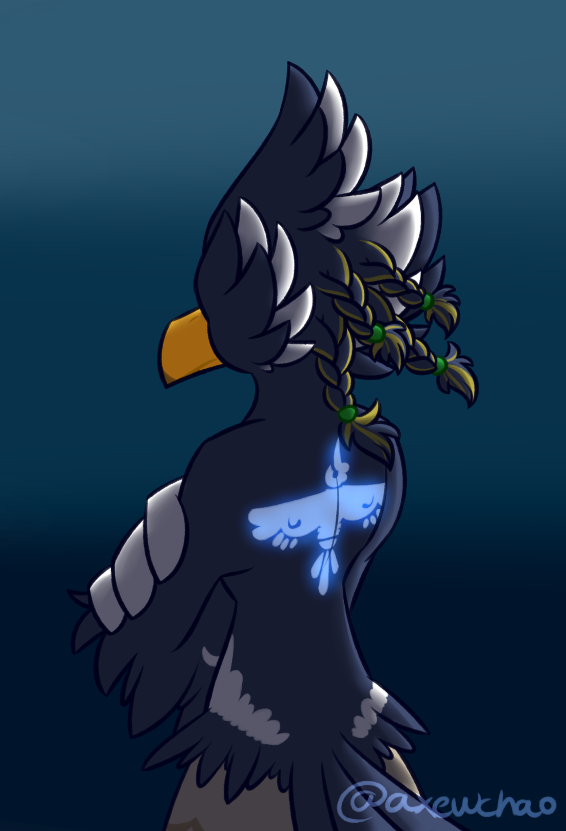 Axewchao Rito Deviantart Mark of Vah Medoh by AxewChao on DeviantArt