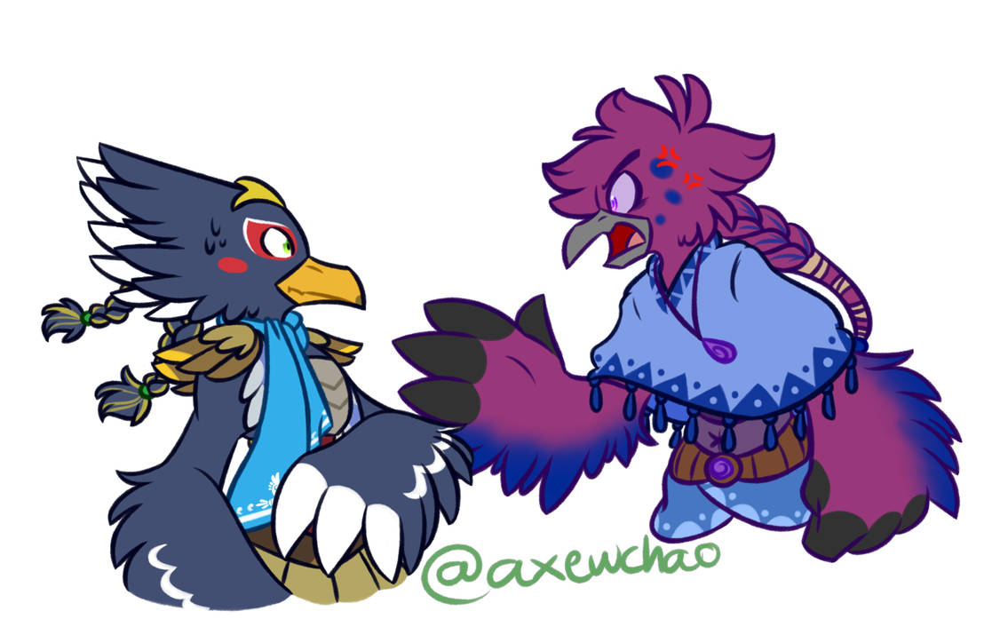Axewchao Rito Deviantart Angery Birb by AxewChao on DeviantArt