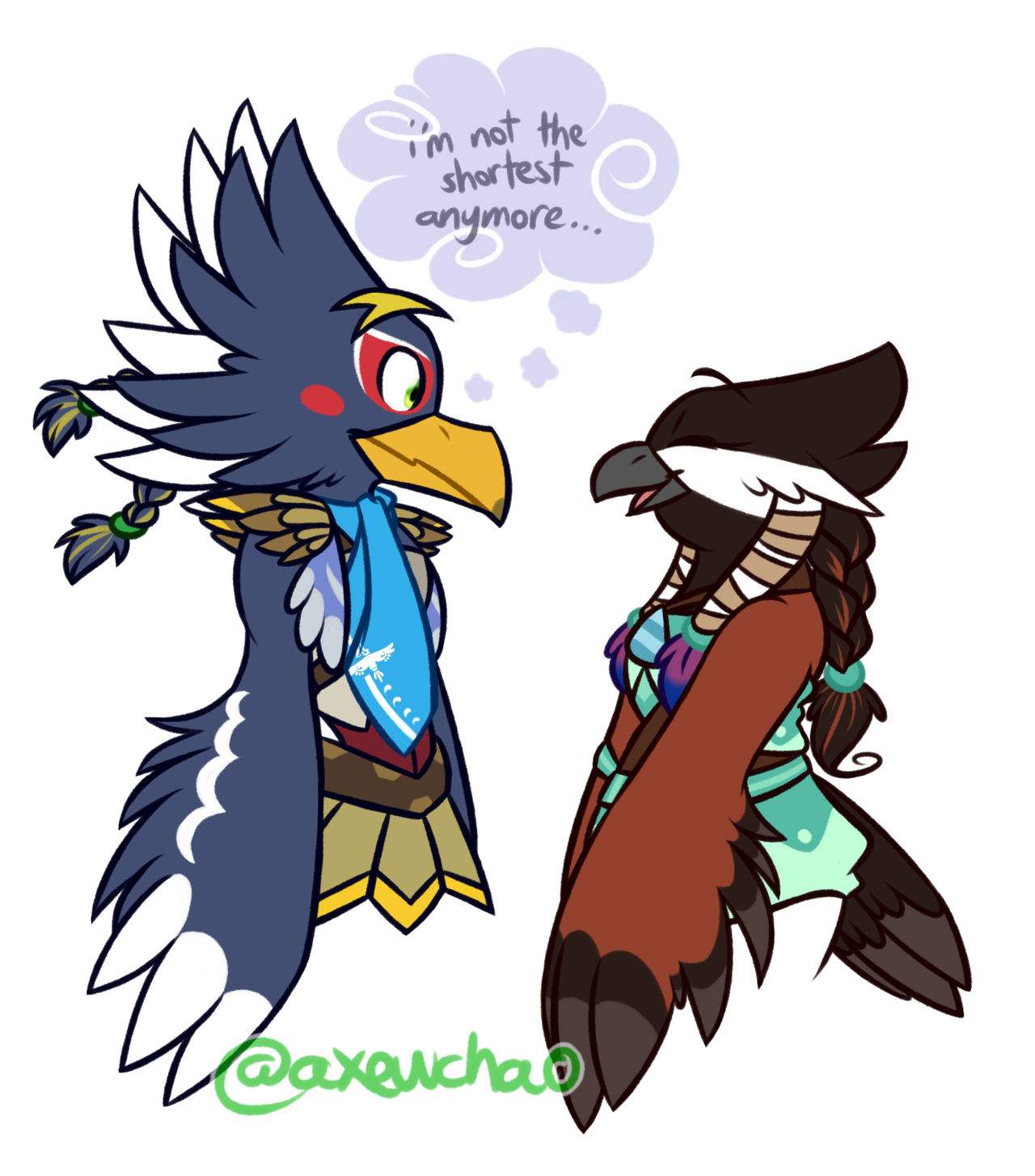 Axewchao Rito Deviantart Shortest No Longer by AxewChao on DeviantArt