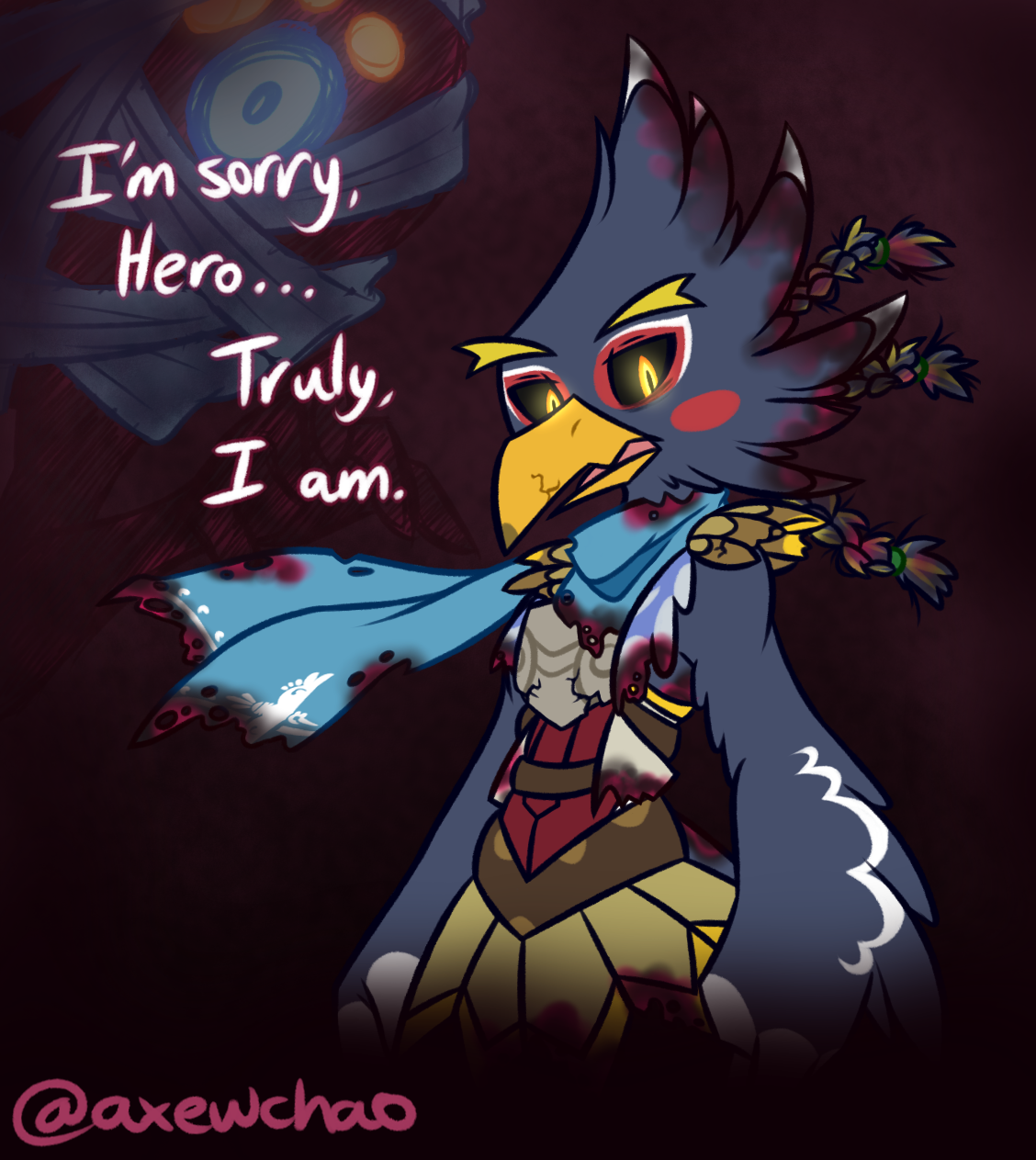 Axewchao Rito Deviantart Vs Revali by AxewChao on DeviantArt