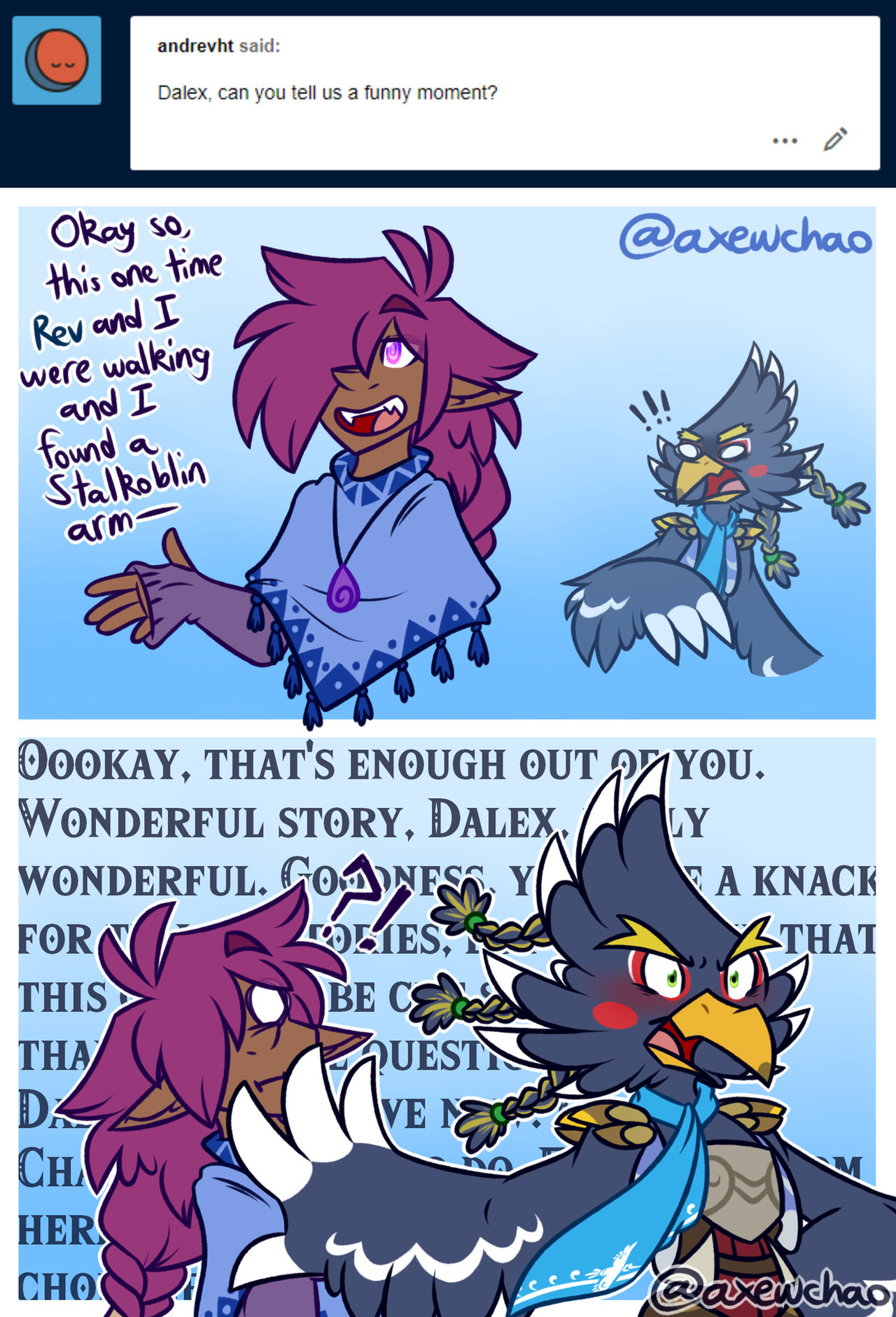 Axewchao Rito Deviantart Funny Story by AxewChao on DeviantArt