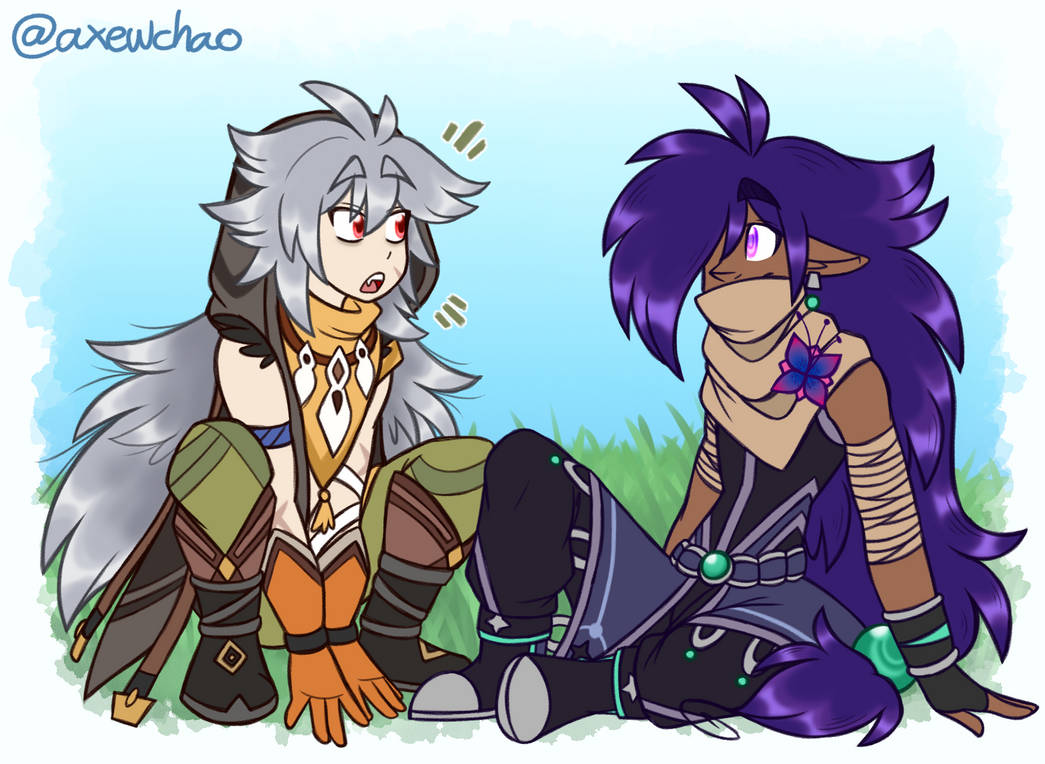 Axewchao Rito Deviantart Birthday Wolf Boy by AxewChao on DeviantArt