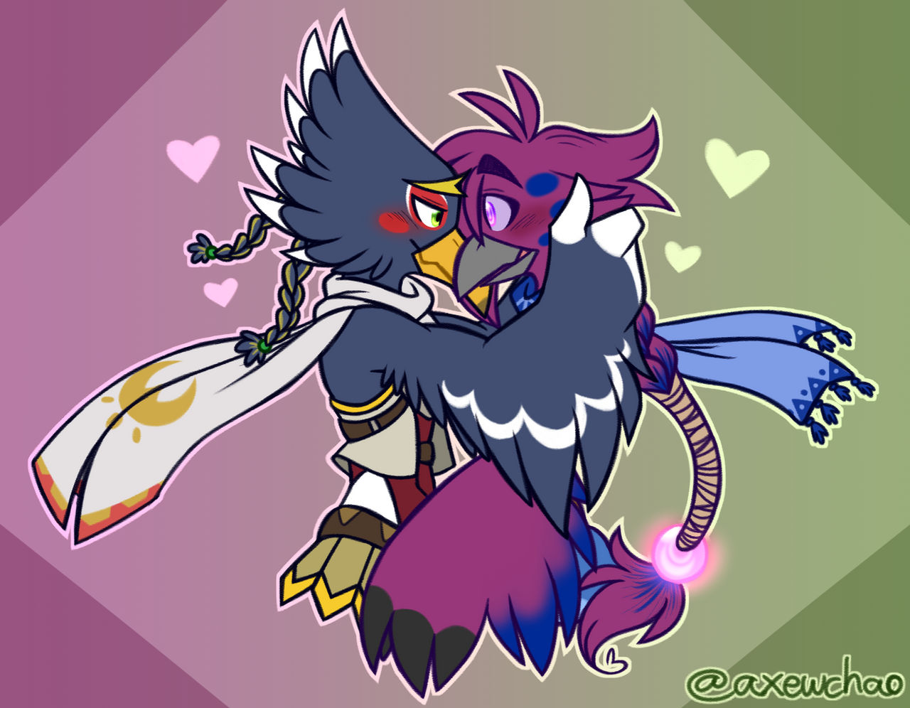 Axewchao Rito Deviantart Kiss Rito Style by AxewChao on DeviantArt