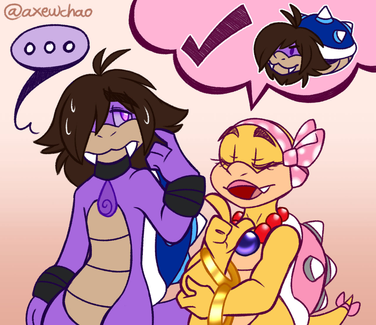 Axewchao Rito Deviantart Short Hair Suggestion by AxewChao on DeviantArt