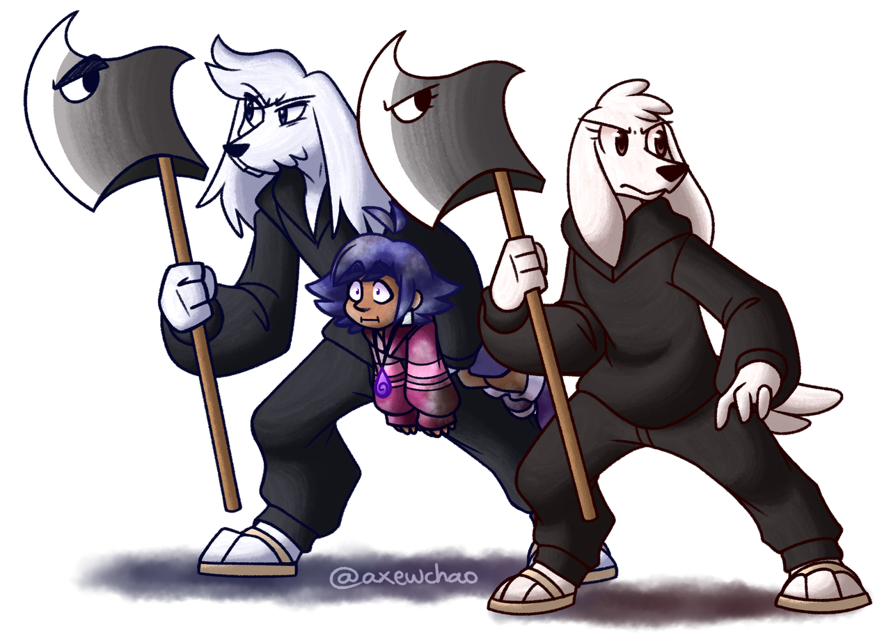 Axewchao Rito Deviantart Dogi and the Weird Puppy by AxewChao on DeviantArt
