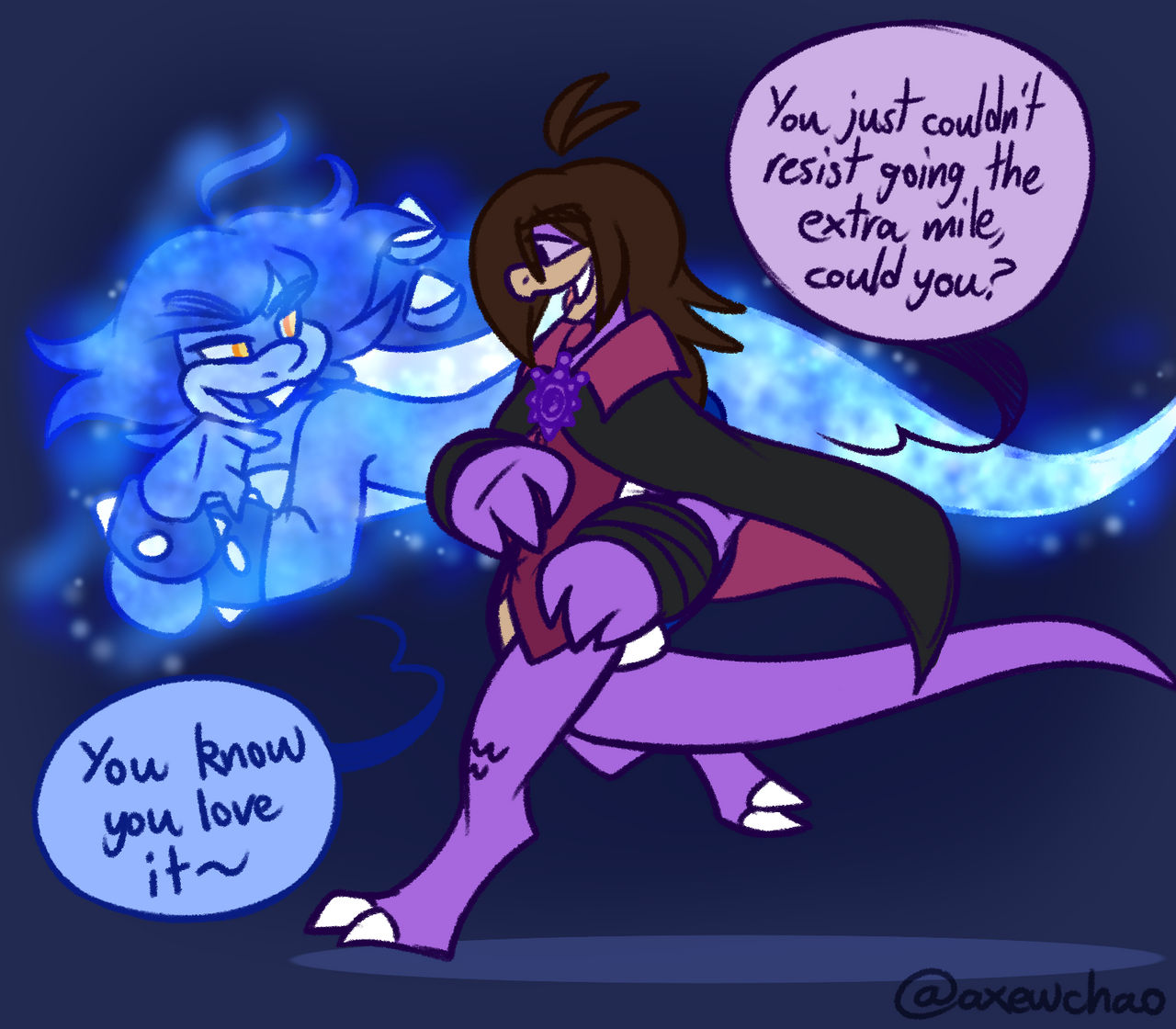 Axewchao Rito Deviantart Going All Out for Halloween by AxewChao on DeviantArt