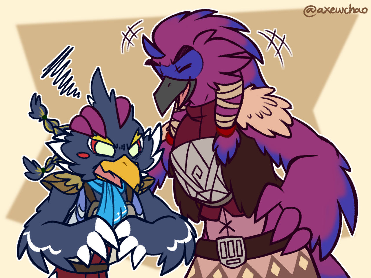Axewchao Rito Deviantart Featherbrained Meathead by AxewChao on DeviantArt