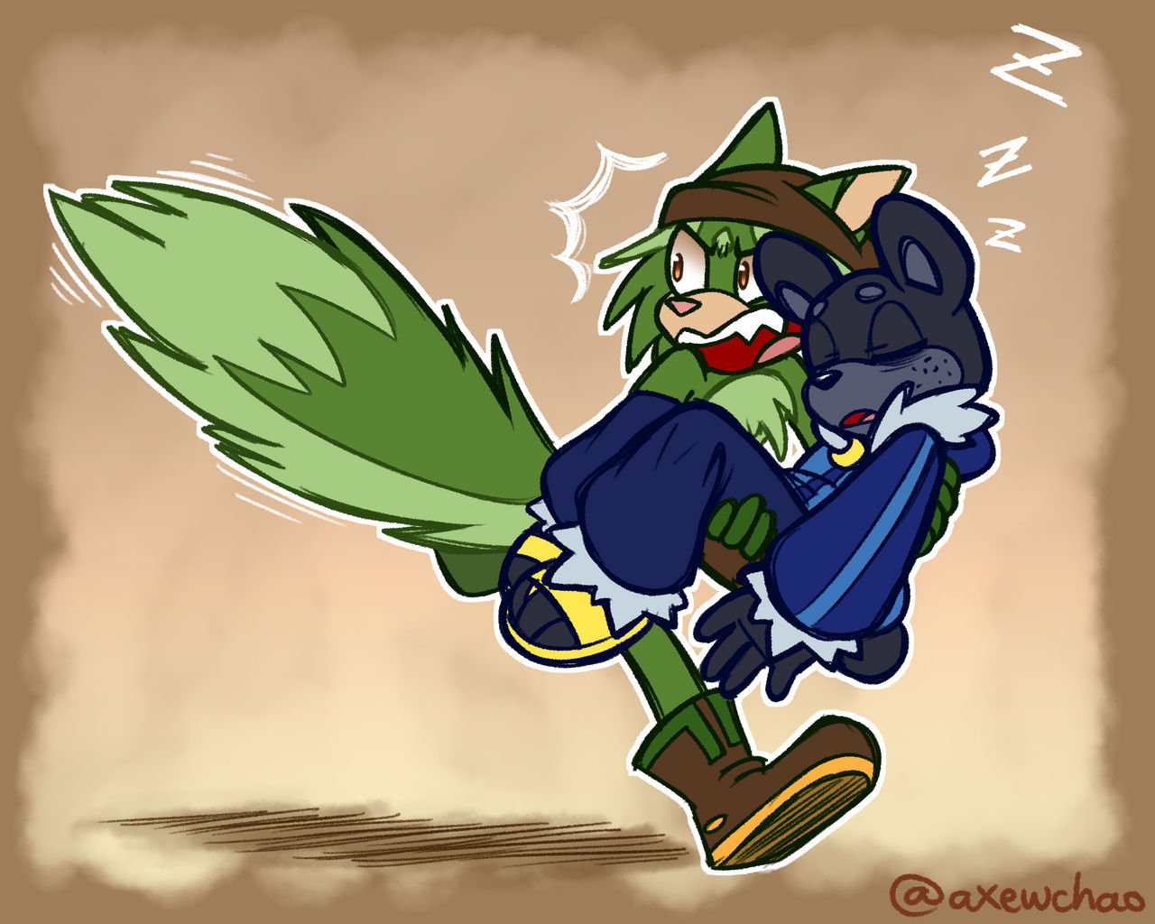 Axewchao Rito Deviantart Got the Bear's Back by AxewChao on DeviantArt