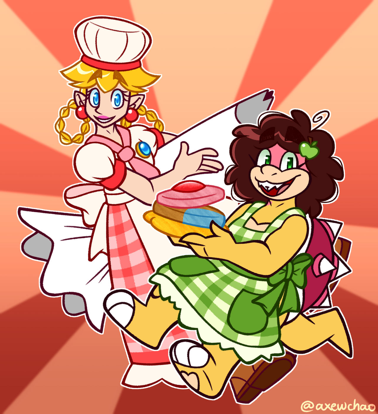 Axewchao Rito Deviantart Best Baker Friends by AxewChao on DeviantArt