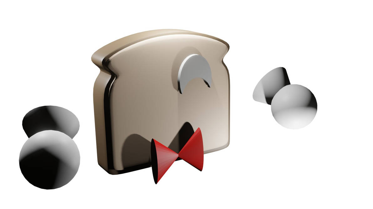 Mr toast boss render by NEXUSmayhem on DeviantArt