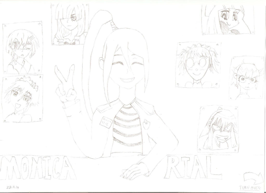 Monica Rial as Tsubaki by Tyrannuss555 on DeviantArt