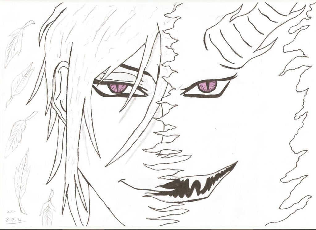 Black Butler Sebastian demon form