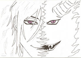 Black Butler Sebastian demon form