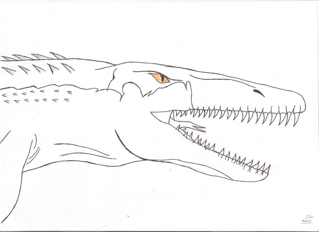 Jurassic World  Mosasaurus (Tylosaurus) by Tyrannuss555 on DeviantArt