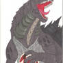 Attack on Titan Godzilla - Victory