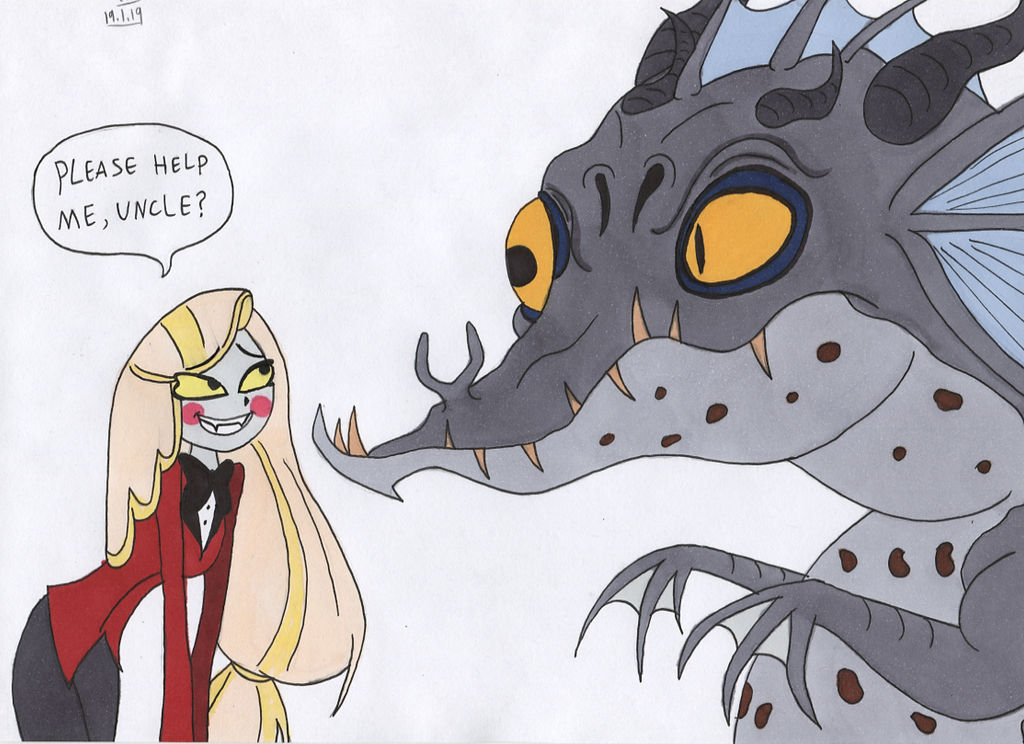 Hazbin Hotel Uncle Leviathan By Tyrannuss555 On Deviantart