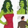 She hulk party dress