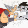Marvel - Thor vs Gorr the god butcher