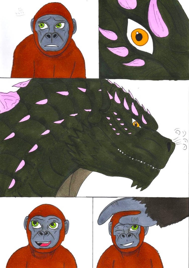 Godzilla - Suko impresses Godzilla? by Tyrannuss555 on DeviantArt