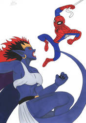 Marvel - Spectacular vs Demona