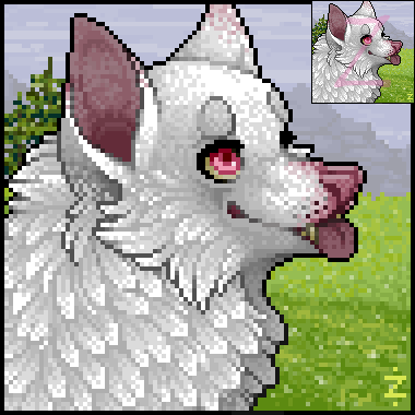 Furcadia Portrait: Cower