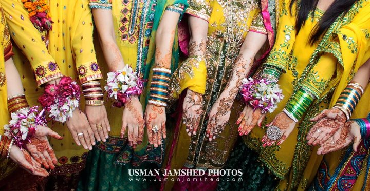Mehndi / Henna in Pakistani Weddings by UsmanJamshed
