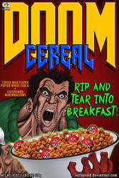 DOOM Cereal Box Cover (Alternate)