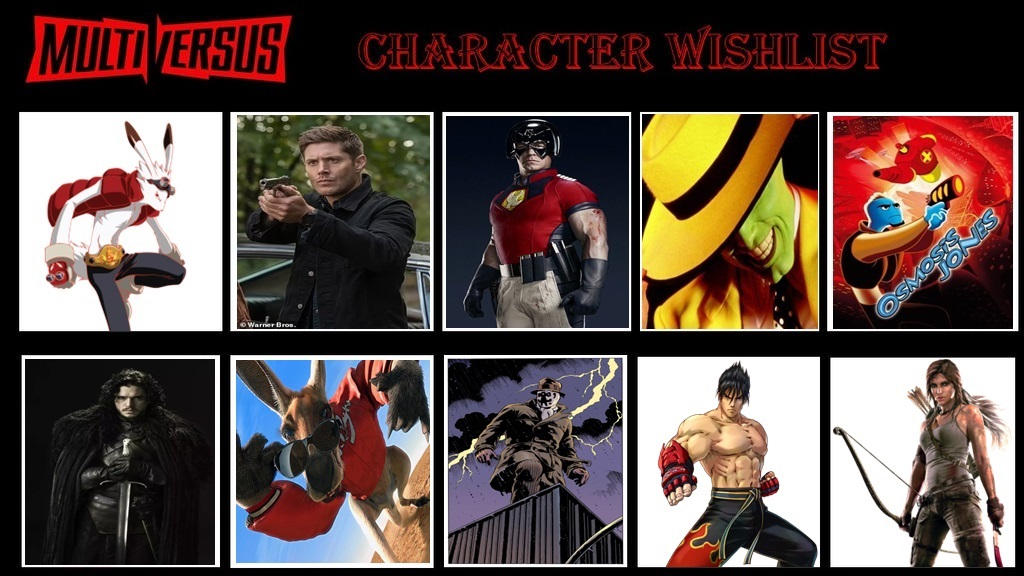 My wishlist for Warner Bros' Multiversus by gold-ring-951 on DeviantArt
