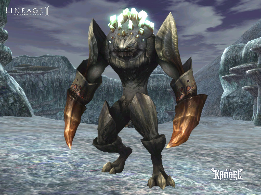 Lineage 2 Crystal Golem