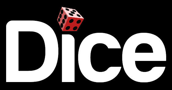 'Dice' Re-brand Logo - White by Official-Benjina