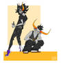 Just Gamzee and Tavros being cool