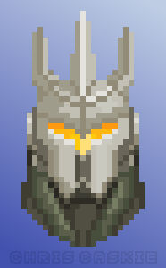 Overwatch Reinhardt Pixel Art