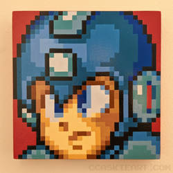 Mega Man 7 Portrait