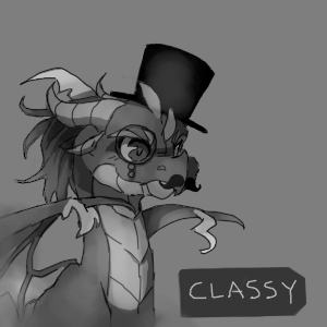 classy dragon