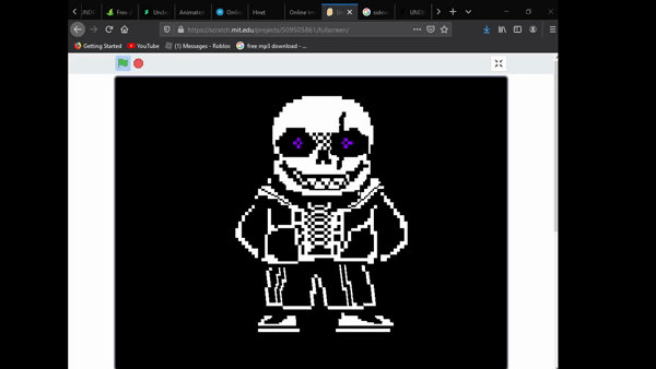 Sans--- on Scratch