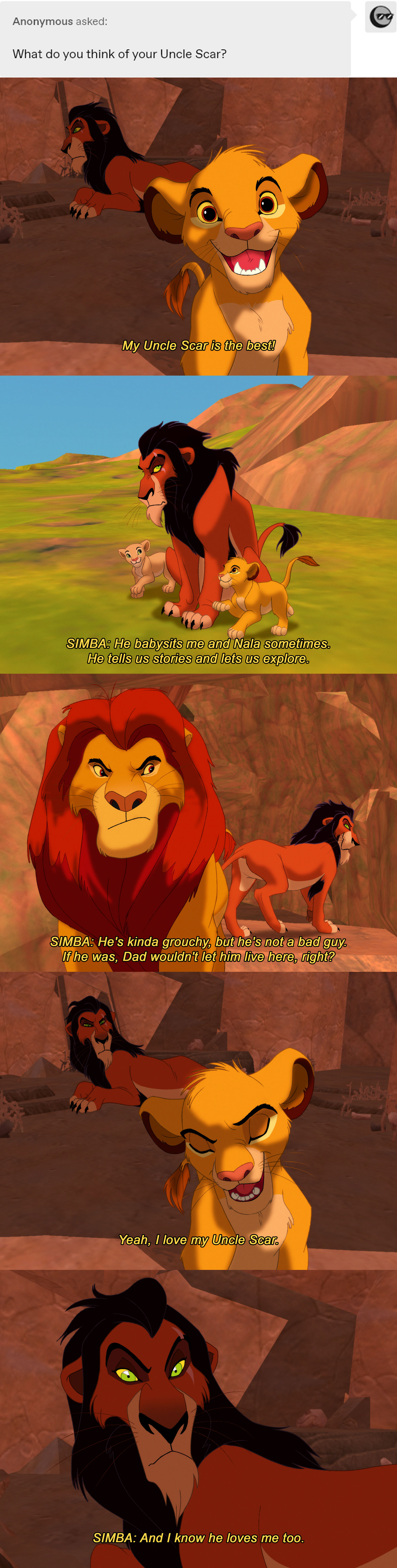 ask simba #1 by ManDrawsDog on DeviantArt